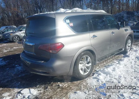 2012 Infiniti Qx56 from USA, damaged, VIN JN8AZ2NE2C9021043